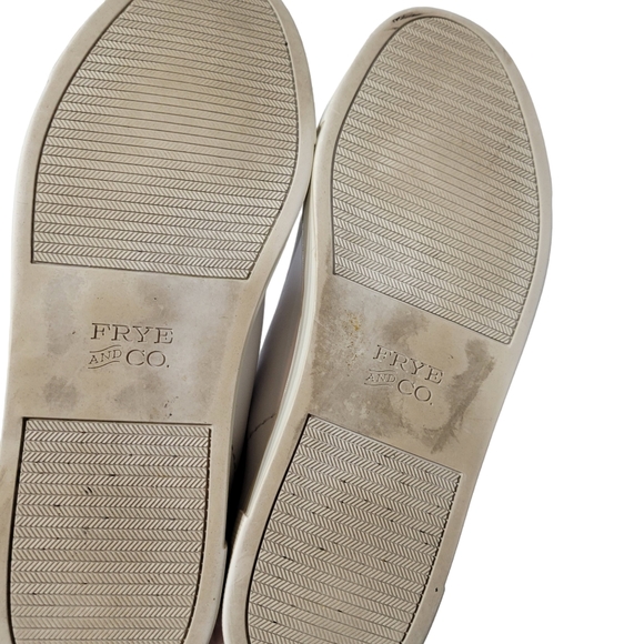 Frye White Leather Women's Sneakers - Picture 8 of 9